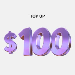 100$ Top up